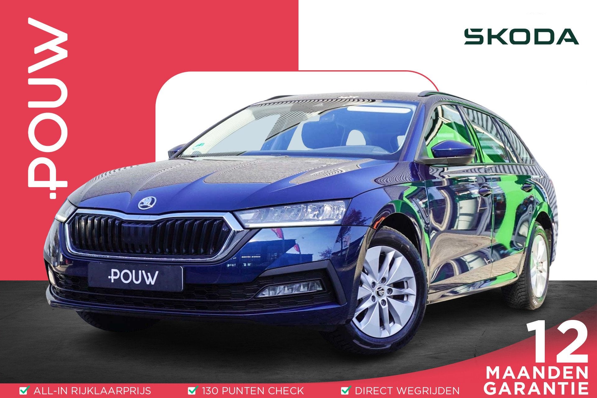 Skoda Octavia Combi 1.0 e-TSI 110pk Ambition | Trekhaak | Na