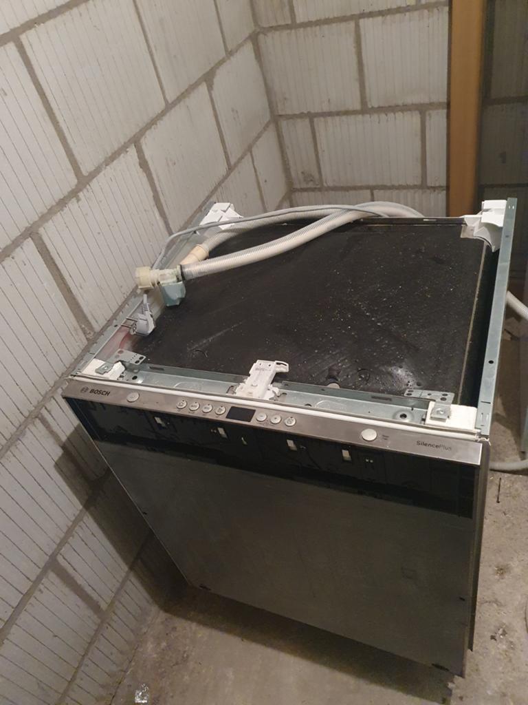 Bosch Inbouw Vaatwasser - Standaard Afmetingen, Werkt Goed, Witgoed en Apparatuur, Ophalen, Gebruikt, 60 cm of meer, Eco programma