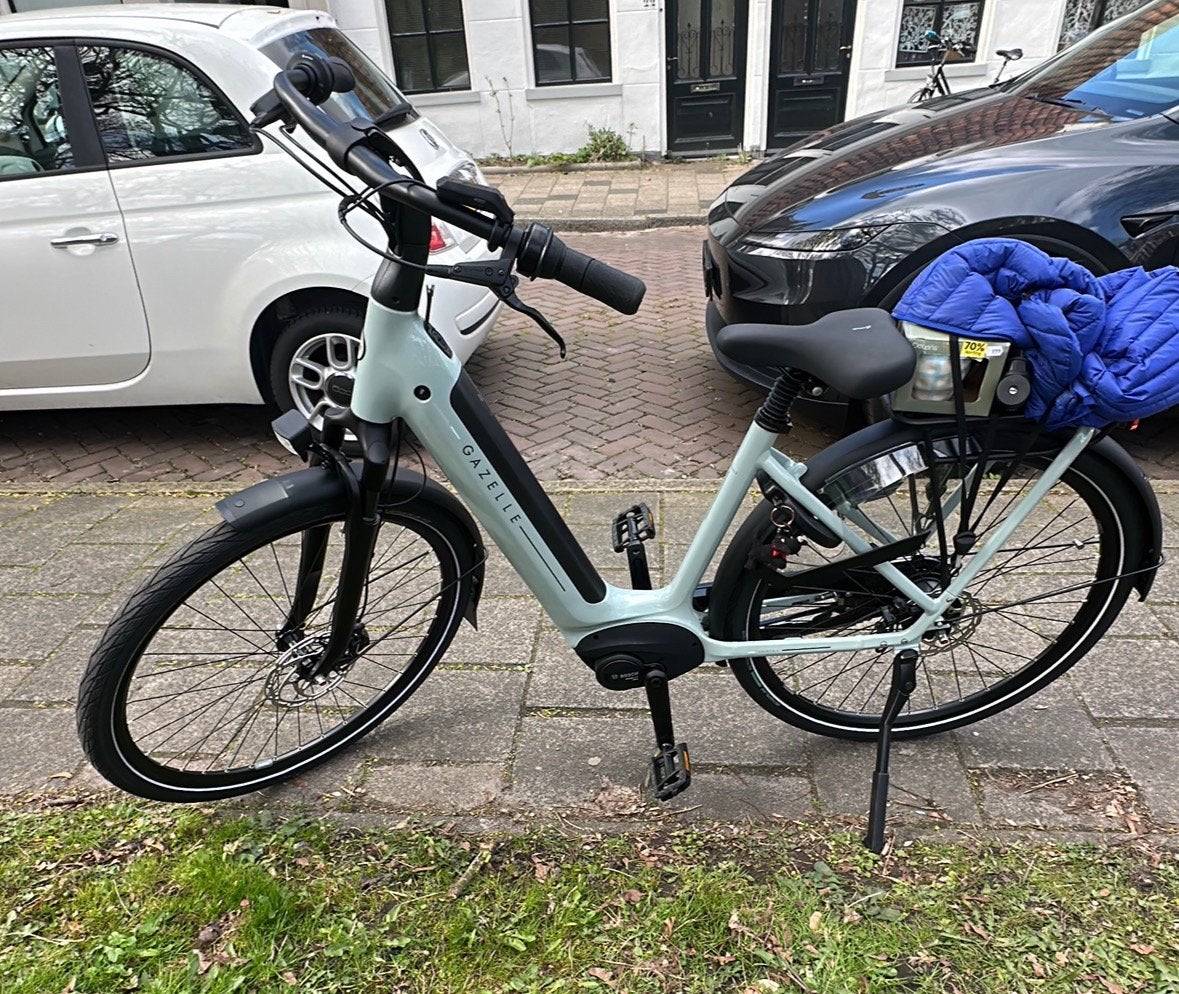 Gazelle Grenoble, slechts 6 maanden oud! Nieuwe accu!, Ophalen, Zo goed als nieuw, Gazelle