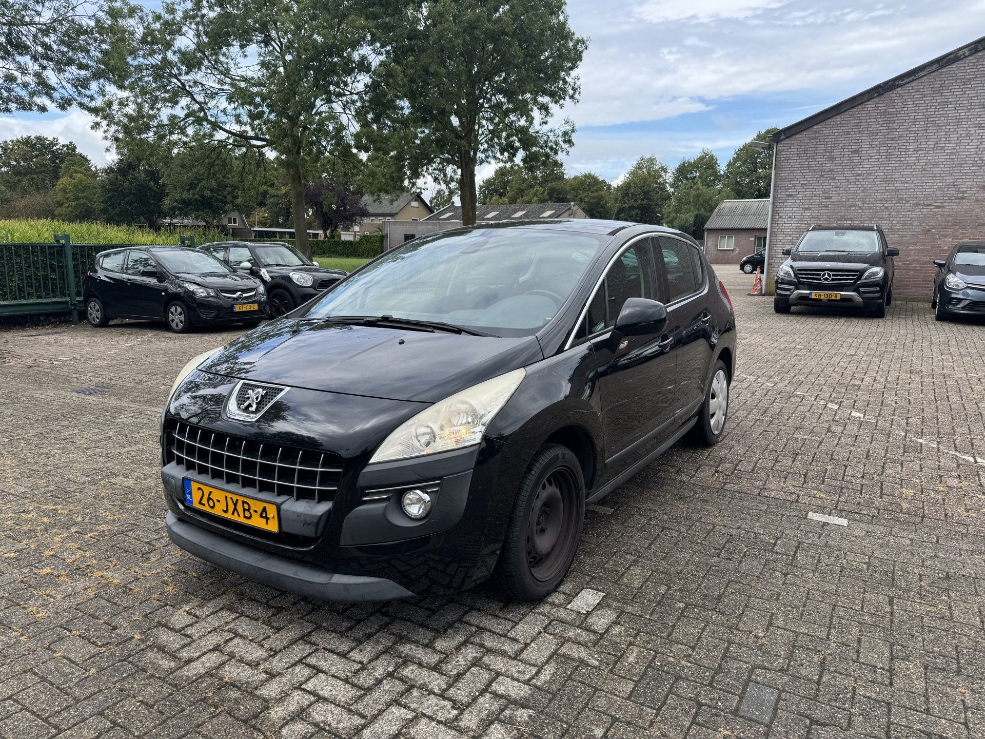 Peugeot 3008 1.6 VTi ST (bj 2009), Auto's, Gebruikt, 4 cilinders, Zwart, Handgeschakeld