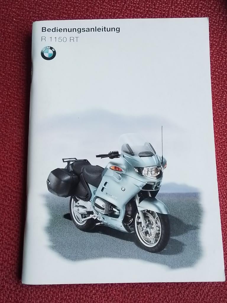 BMW R 1150 RT handleiding ,2000, Motoren, Handleidingen en Instructieboekjes, Ophalen of Verzenden, BMW