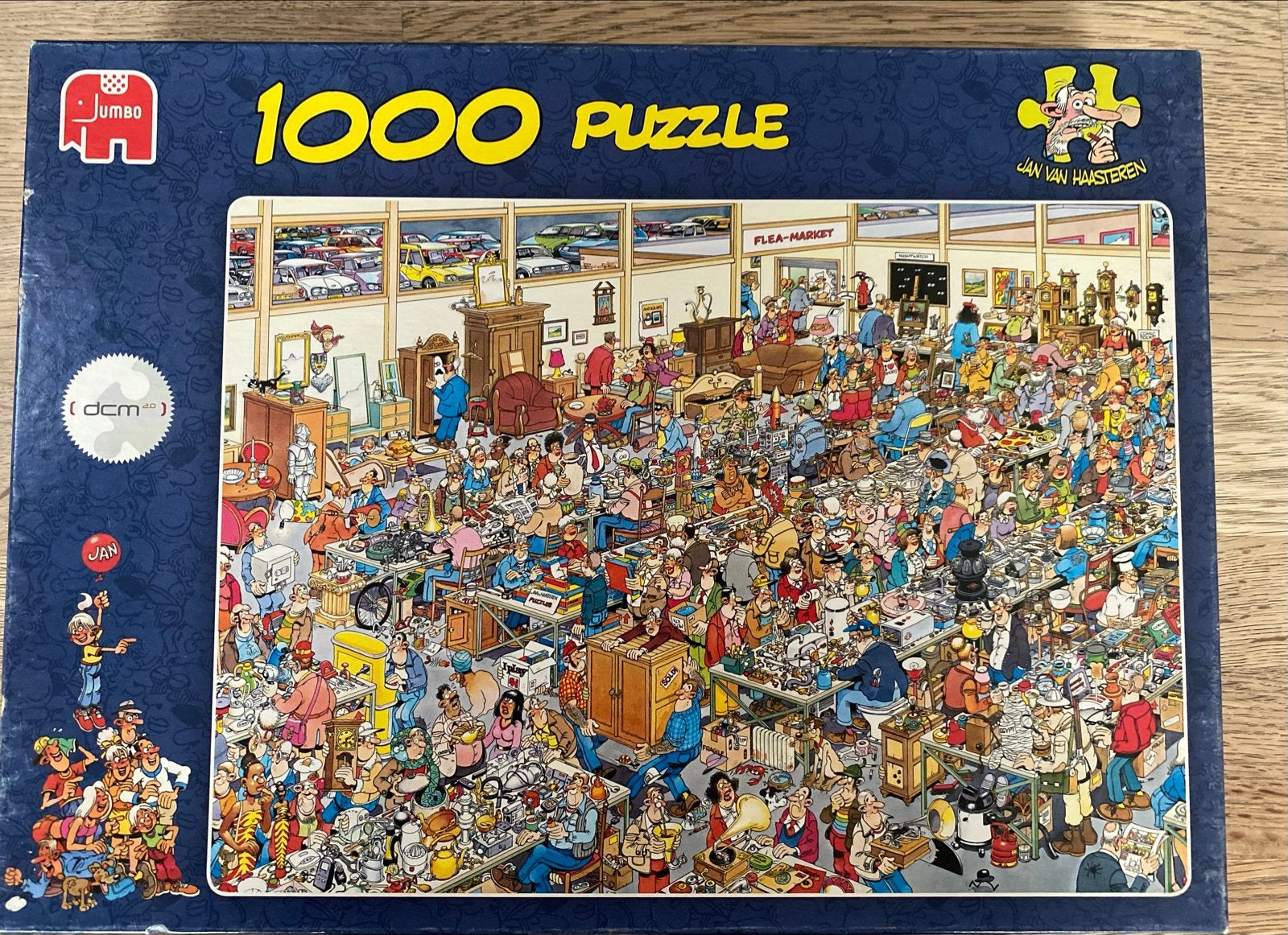 Jan van Haasteren  (1000 stukjes)Op zoek naar de schat, Ophalen of Verzenden, 500 t/m 1500 stukjes, Zo goed als nieuw, Legpuzzel