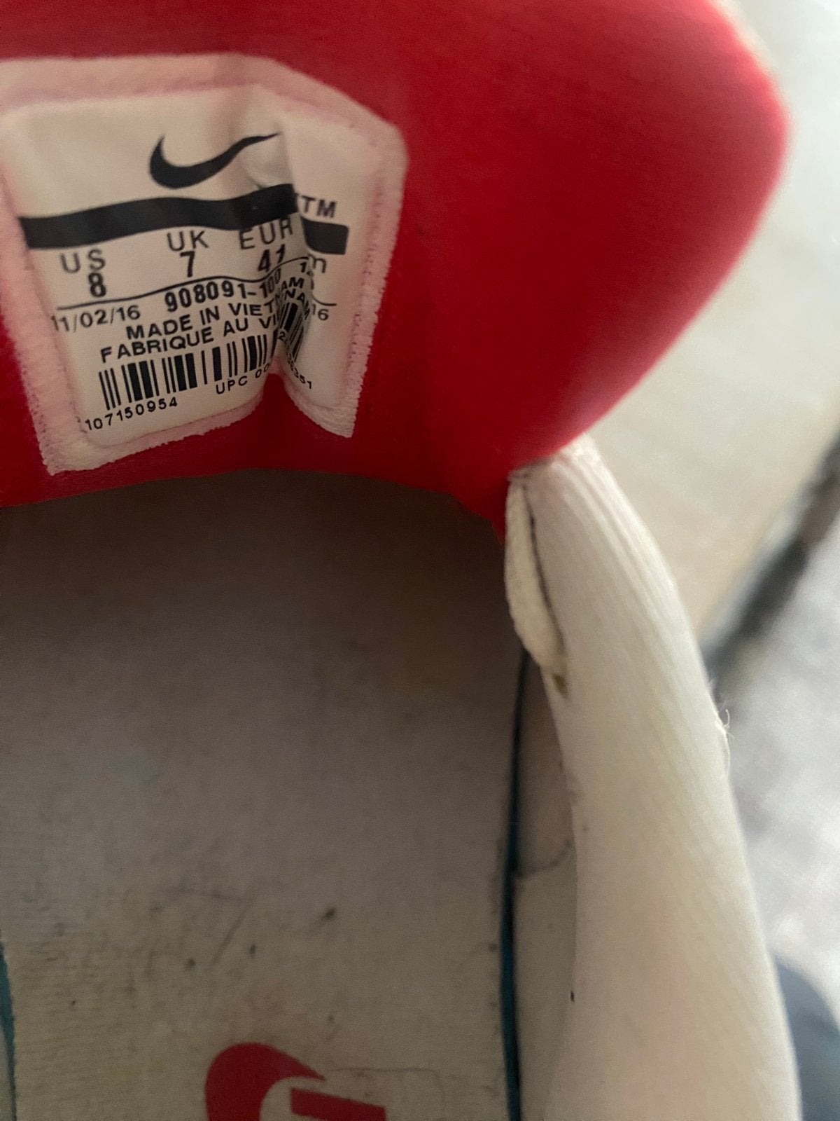 Nike Air Max 1 Anniversary 3.26 - Z.g.a.n., Ophalen of Verzenden, Zo goed als nieuw, Overige kleuren, Sneakers of Gympen