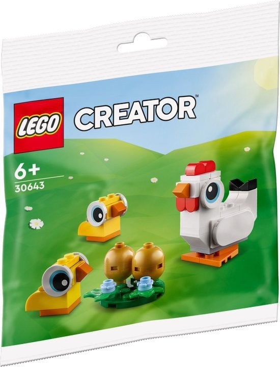 35% Korting op Creator 30653 Paaskippen, seald in ongeopende, Lego, Nieuw, Ophalen of Verzenden, Ongeopend/sealed
