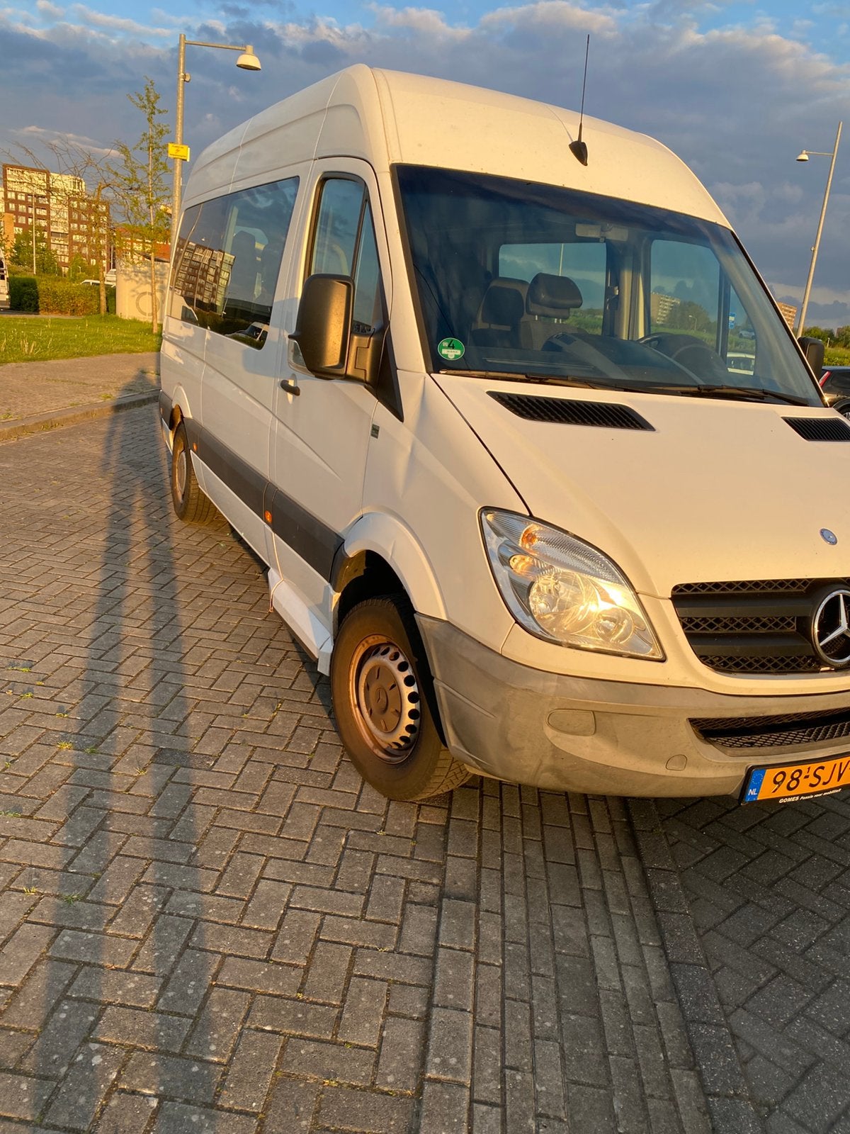 Mercedes-Benz Sprinter Combi 2.1 311 CDI Combi AUT 2011 Wit, Auto's, Mercedes-Benz, Particulier, Sprinter Combi, Centrale vergrendeling