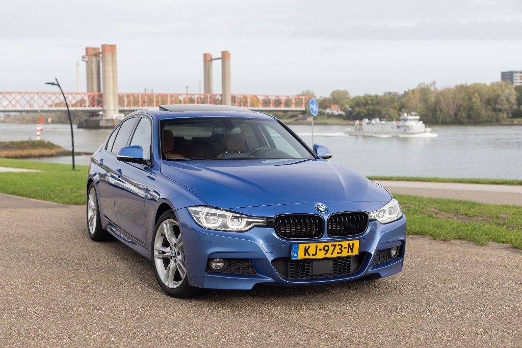 BMW 3-Serie 330e Iperformance 252pk Aut 2016 Blauw, Auto's, 1998 cc, Achterwielaandrijving, 48 km/l, Blauw