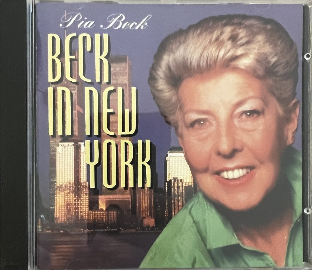 Pia Beck - Beck in New York CD (1995), Inclusief boekje, Gebruikt, Pop, Ophalen of Verzenden
