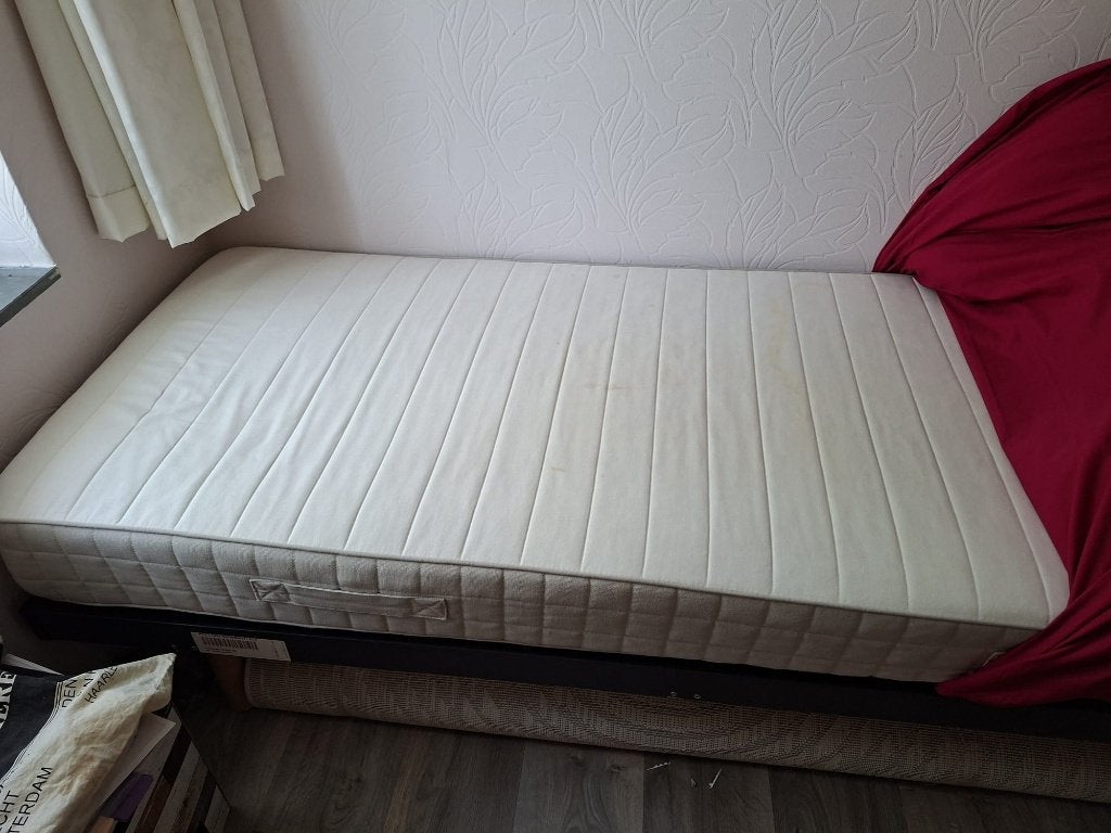 eenpersoonsmatras, Ophalen, Gebruikt, 90 cm, Eenpersoons