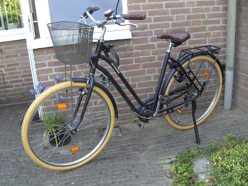 Fiets  - dames -, Fietsen en Brommers, Fietsen | Dames | Damesfietsen, 53 tot 56 cm, Velgrem, Versnellingen, Zo goed als nieuw