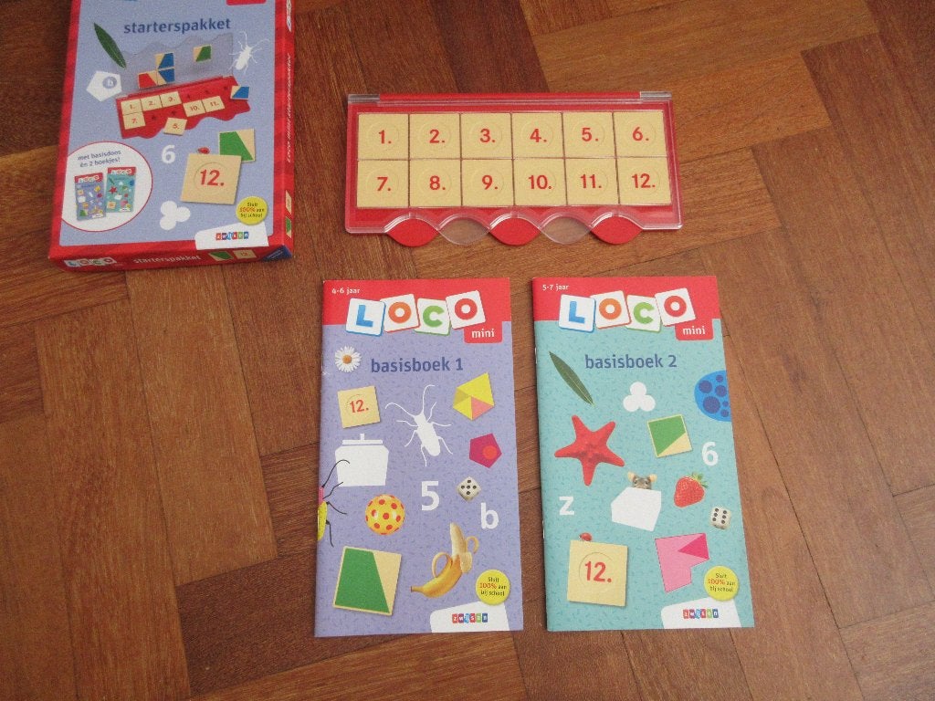Set Loco Mini : starterspakket  doos + 2 boekjes, Kinderen en Baby's, Speelgoed | Educatief en Creatief, Ophalen of Verzenden