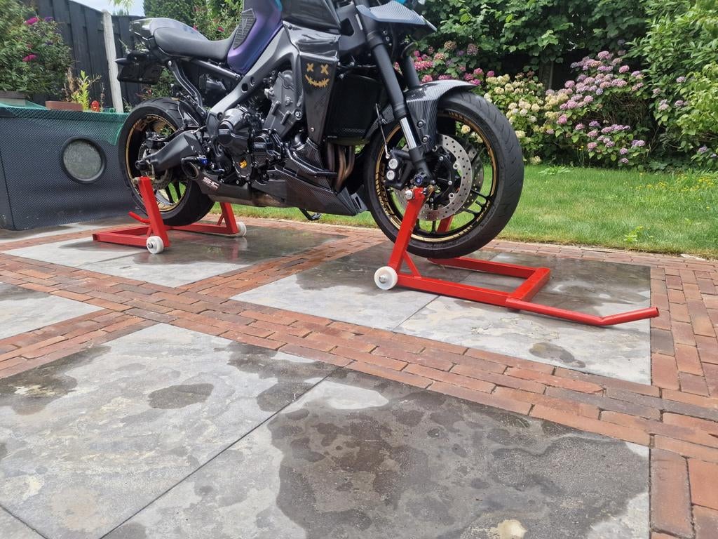 Motor paddockstand set: 2x achter, 1x voor., Motoren, Ophalen, Gebruikt