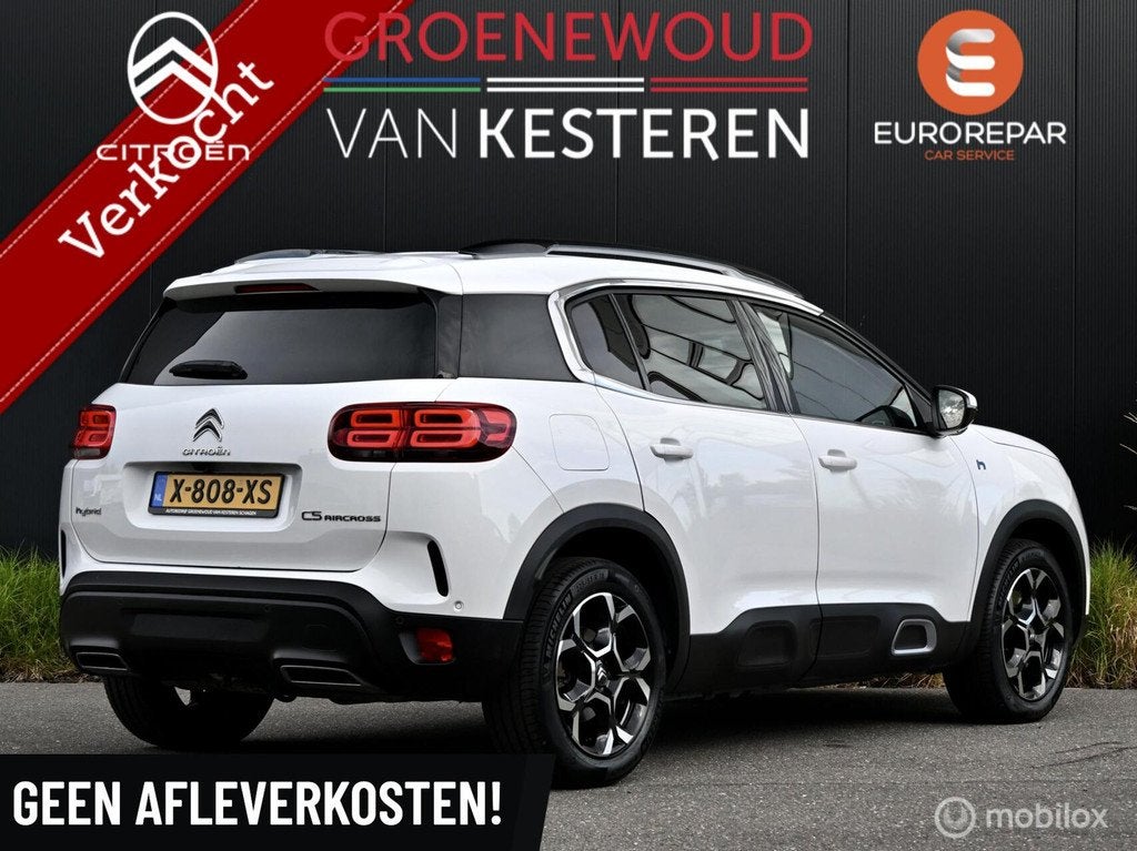 Citroen C5 Aircross 1.6 Plug-in Hybrid 225 Shine I Trekhaak, Auto's, Citroën, 12 maanden, Gebruikt, 4 cilinders, C5 Aircross