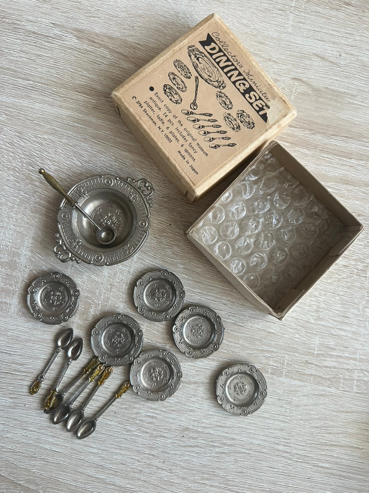 Vintage poppenhuismeubels oa shackman, Verzamelen, Poppenhuizen en Toebehoren, Ophalen, Gebruikt, Decoratie