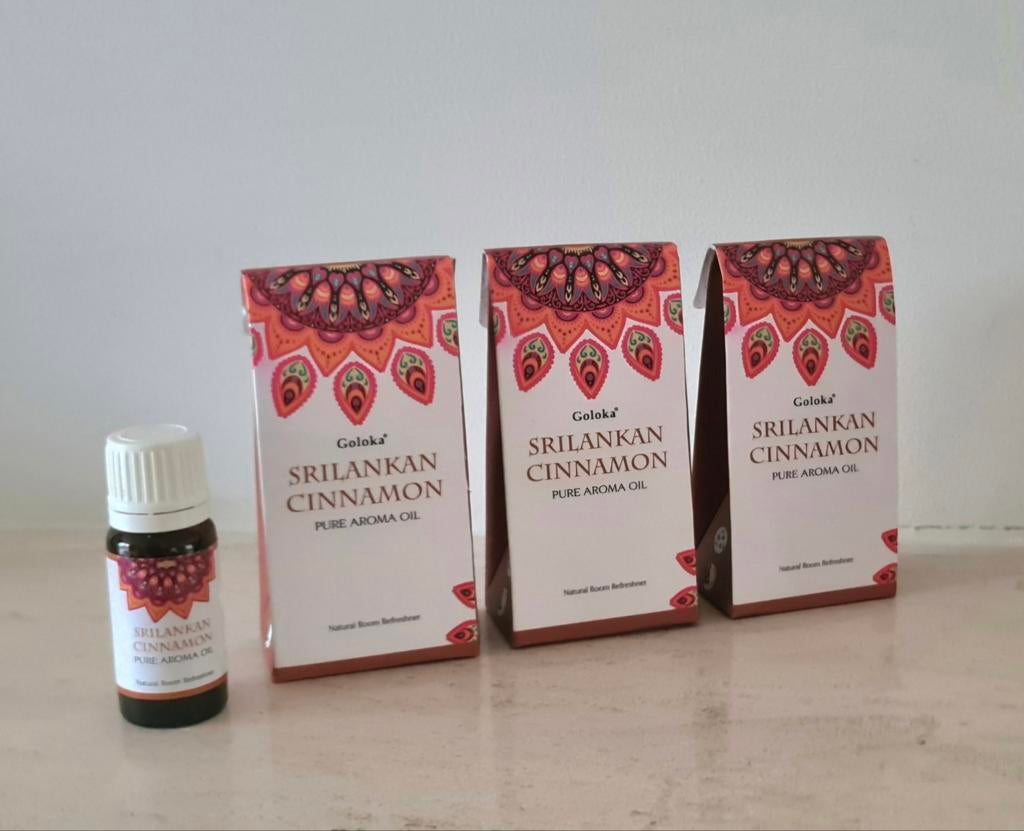 Goloka Pure Aroma geurolie | Srilankan Cinnamon, Ophalen of Verzenden, Nieuw, Aroma
