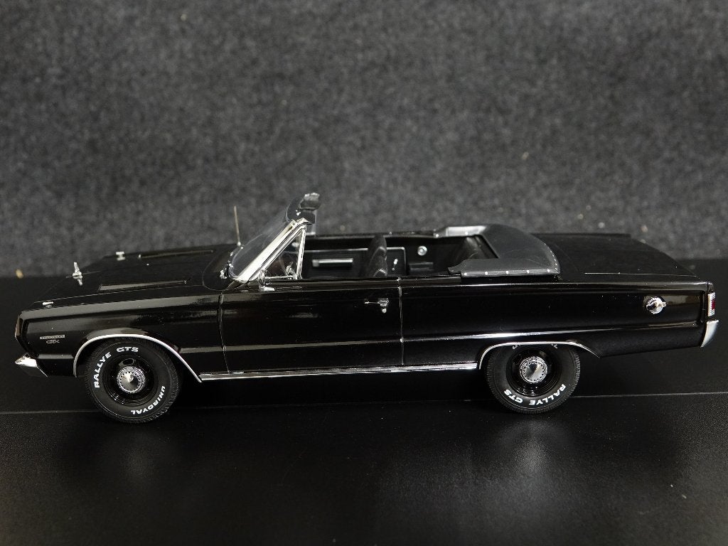Greenlight 1:18 1967 Plymouth Belvedere GTX zwart, Overige merken, Auto, Onbekend, Nieuw