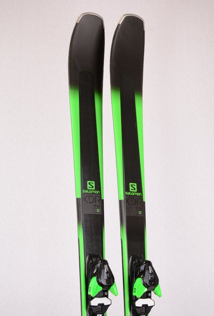 160; 170 cm ski's SALOMON XDR 78 ST, woodcore, basalt, 160 tot 180 cm, Gebruikt, Verzenden, Salomon