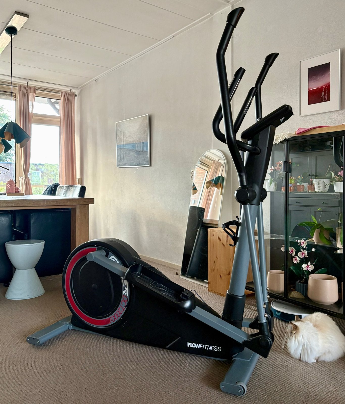 Crosstrainer - Flow Fitness Glider DCT2000i - Stevig model, Ophalen, Gebruikt, Armen, Crosstrainer