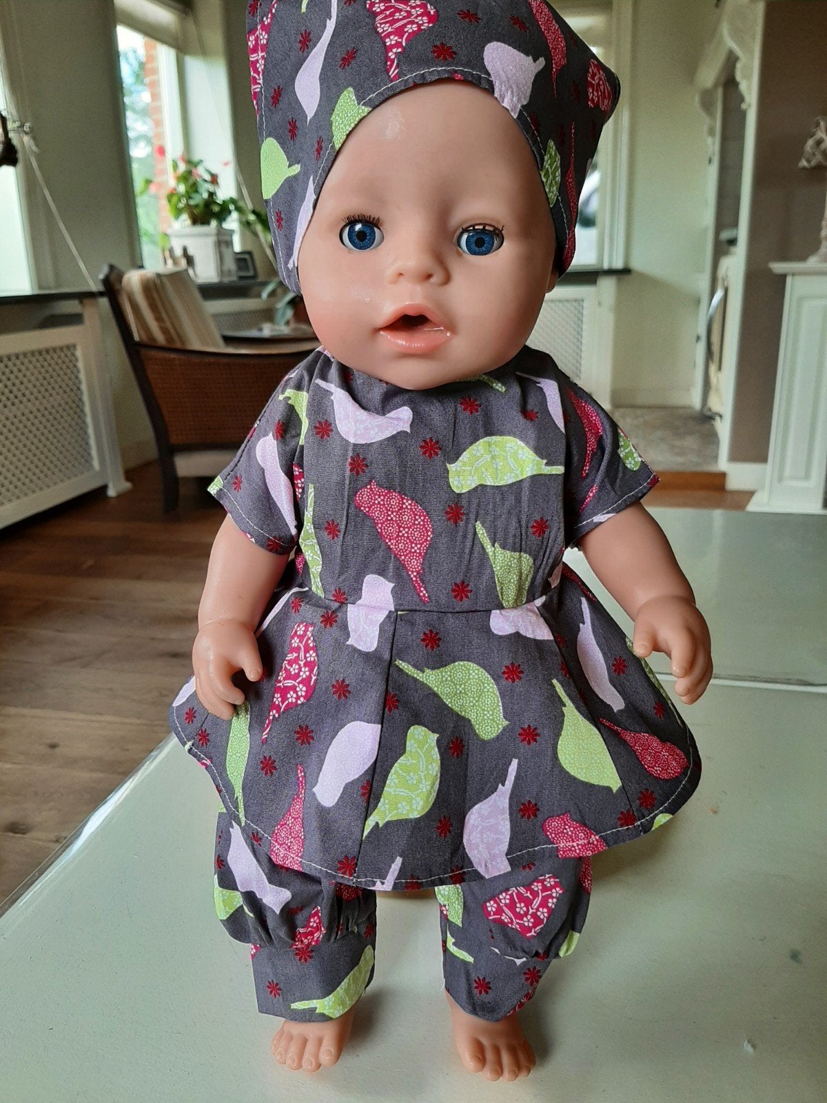 3 delig vogeltjes set baby born pop 43cm, Kinderen en Baby's, Speelgoed | Poppen, Nieuw, Babypop, Ophalen of Verzenden