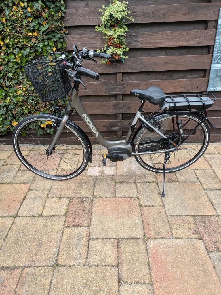 koga e bike, Fietsen en Brommers, Elektrische fietsen, Gebruikt, Overige merken, 47 tot 51 cm, 50 km per accu of meer, Ophalen