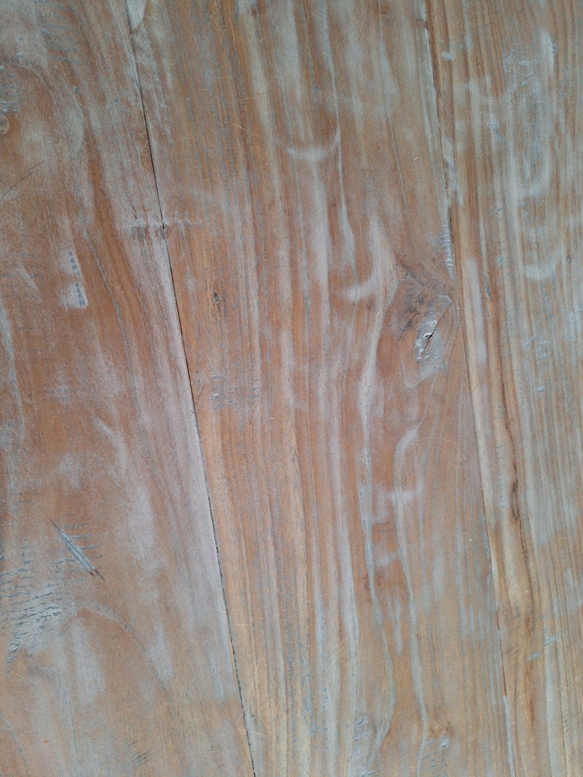 TAFEL WHITE WASH nieuw 90 x 1.81  / hoog 79 ,5 met BANK, Ophalen, Nieuw, 75 cm of meer, 60 cm of meer