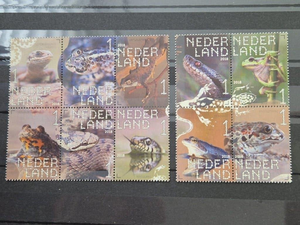 2018  Beleef de Natuur Amfibiën / Retielen nvph 3601-3610 PF, Ophalen of Verzenden, Na 1940, Postfris