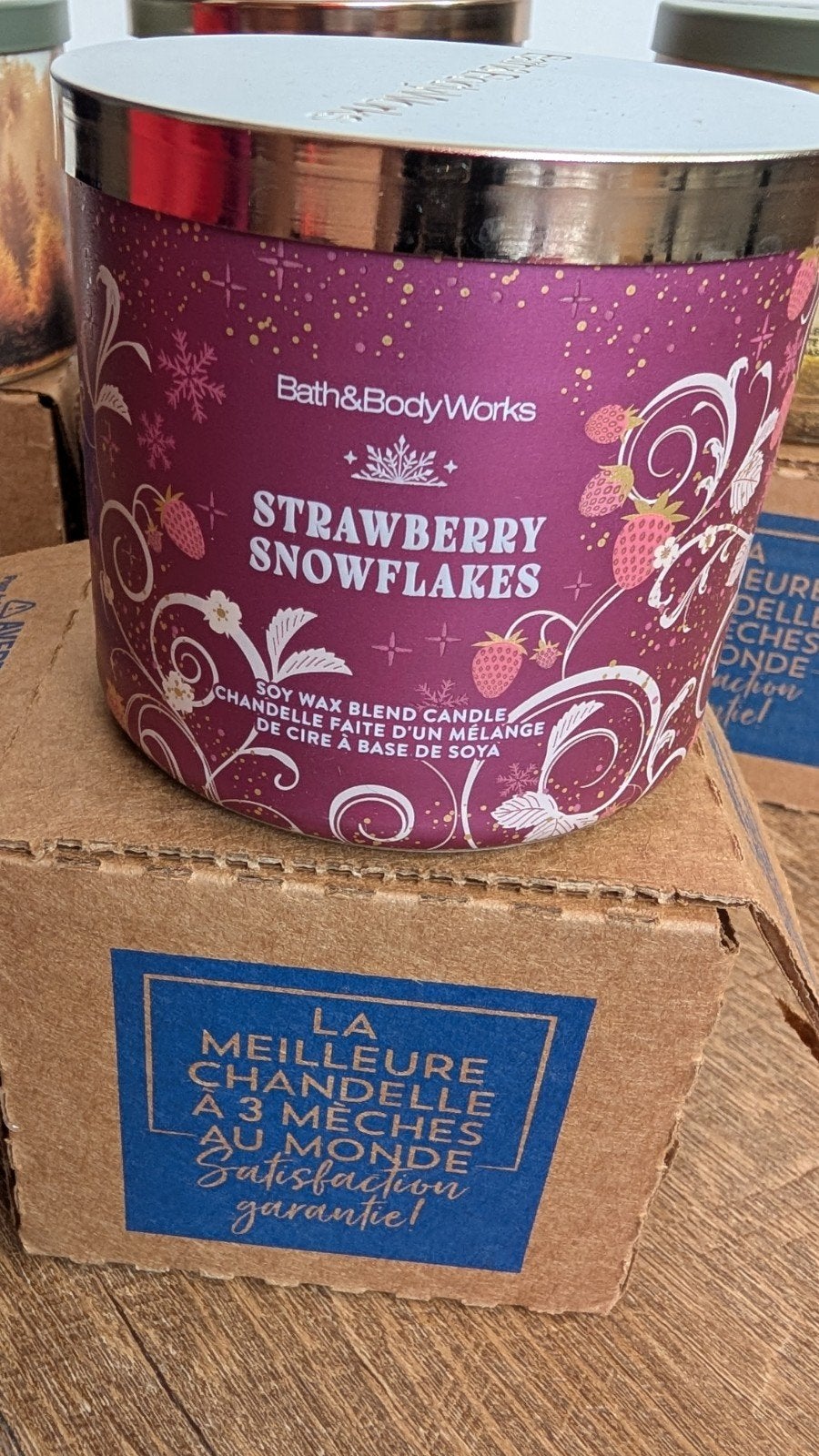 Bath & Body Works 3-wick kaarsen, Meerkleurig, Overige merken, Ophalen of Verzenden, Kaars