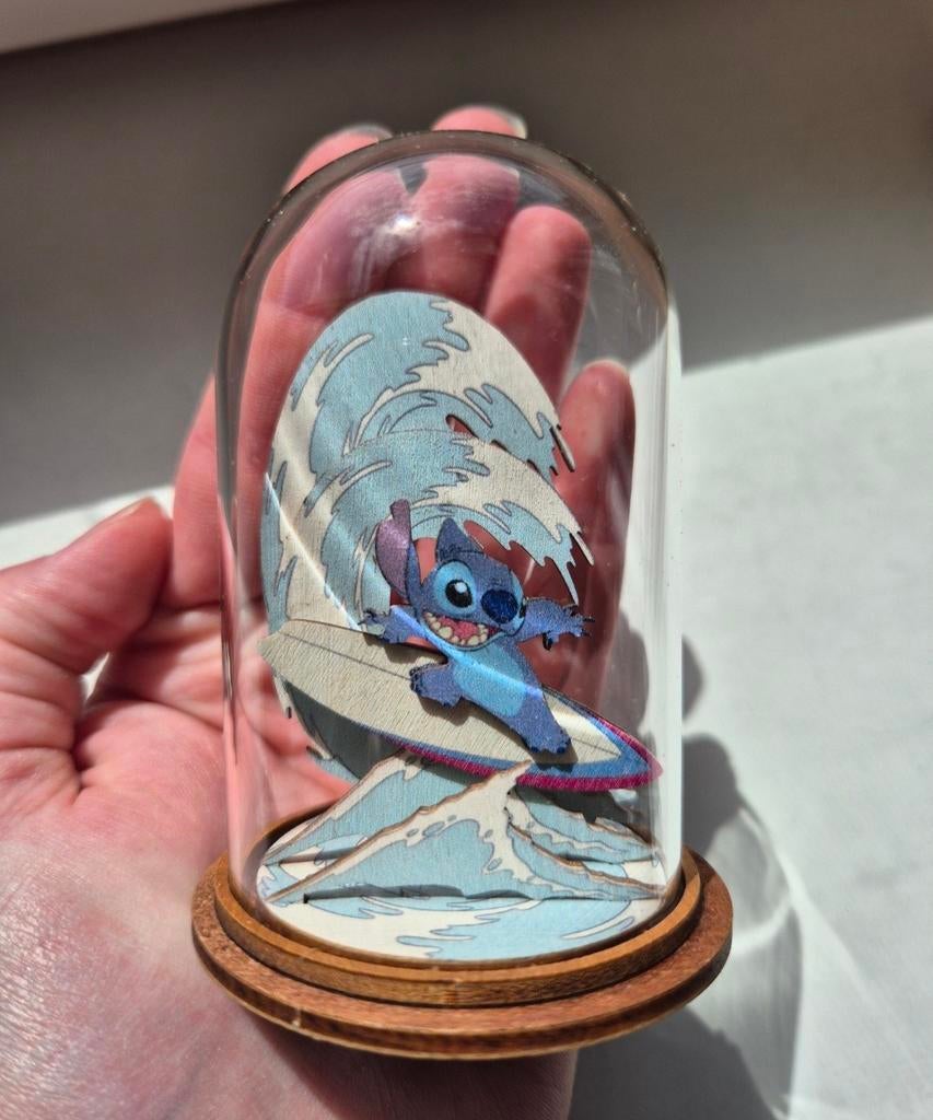 Stitch stolp, Verzamelen, Disney, Ophalen of Verzenden, Overige figuren, Nieuw, Beeldje of Figuurtje
