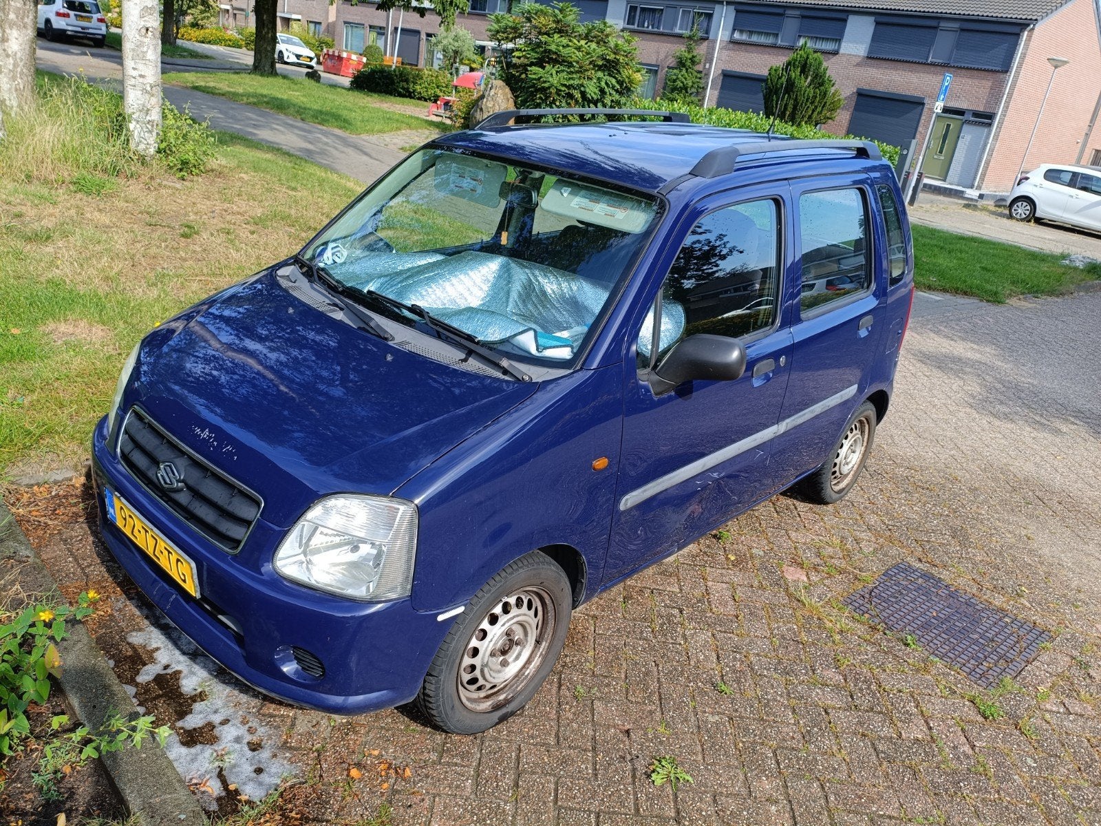 Suzuki Wagon R+ 1.0 2007 Blauw, Voorwielaandrijving, 31 €/maand, Origineel Nederlands, Handgeschakeld
