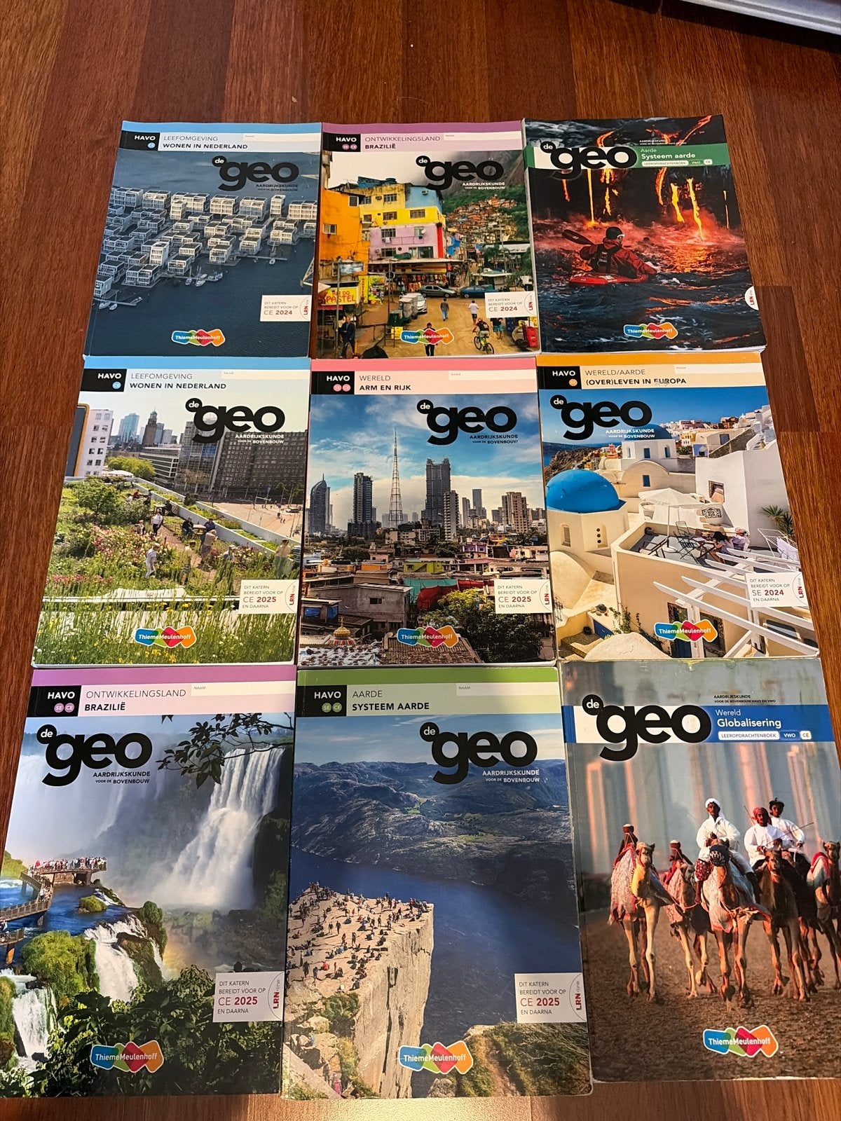 De Geo Aardrijkskunde HAVO Boeken - Diverse Edities, Ophalen of Verzenden, Gamma, Zo goed als nieuw, HBO