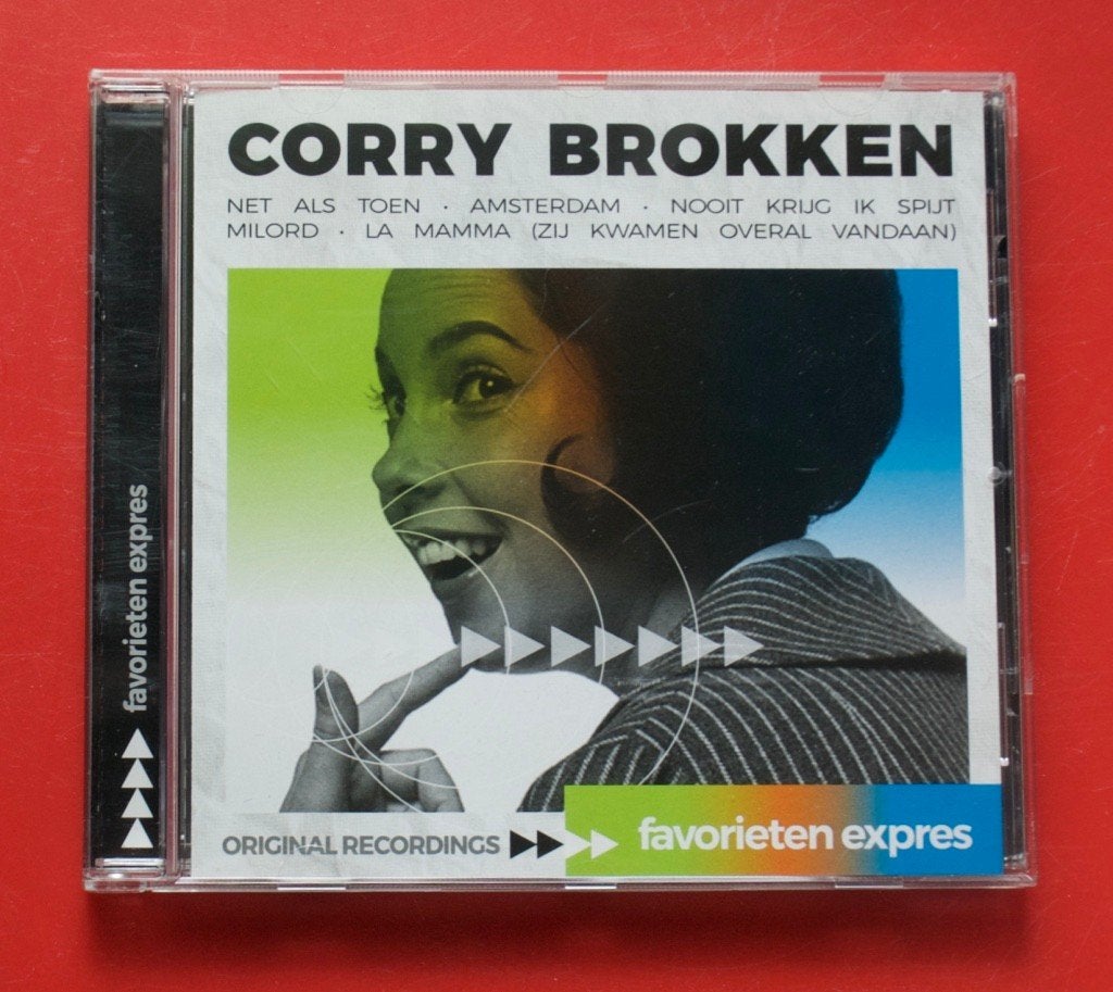 cd Corry Brokken Favorieten expres met Net als toen 24 rozen, Ophalen of Verzenden, Gebruikt, Pop