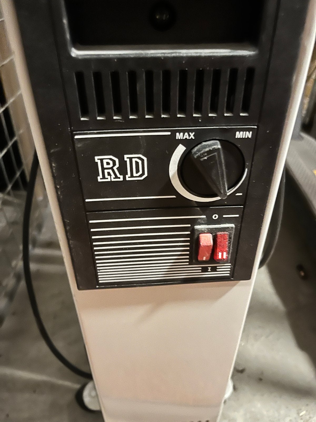 Elektrisch kacheltje - RD Oliegevulde Radiator, Ophalen, Gebruikt, Overige soorten, Elektrisch