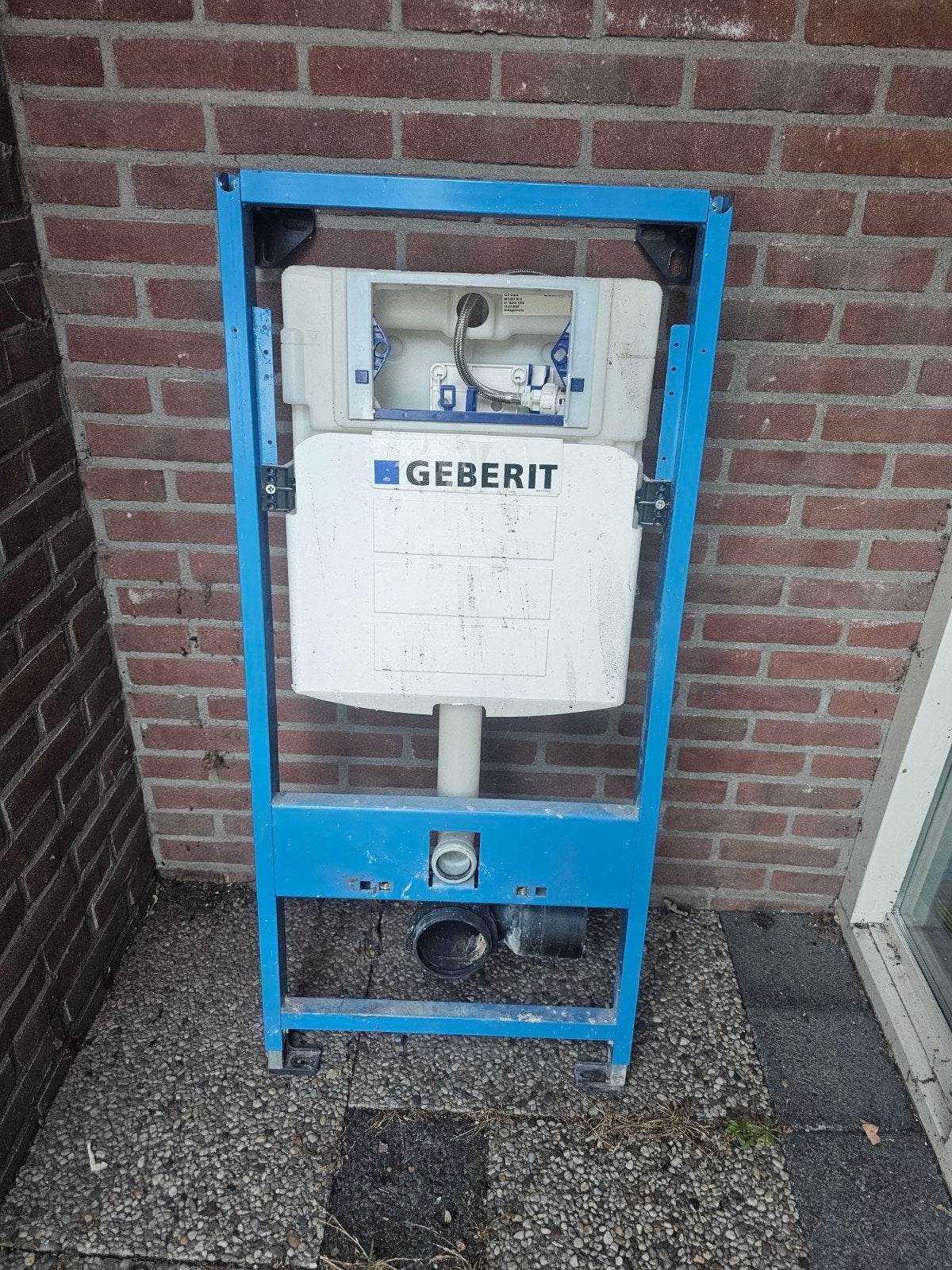 Geberit UP320 inbouw frame, Ophalen, Gebruikt, Toilet