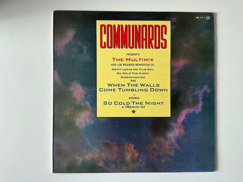 Communards – The Multimix / So Cold The Night 12” Synth pop, Cd's en Dvd's, Vinyl | Pop, Gebruikt, 12 inch, Ophalen of Verzenden