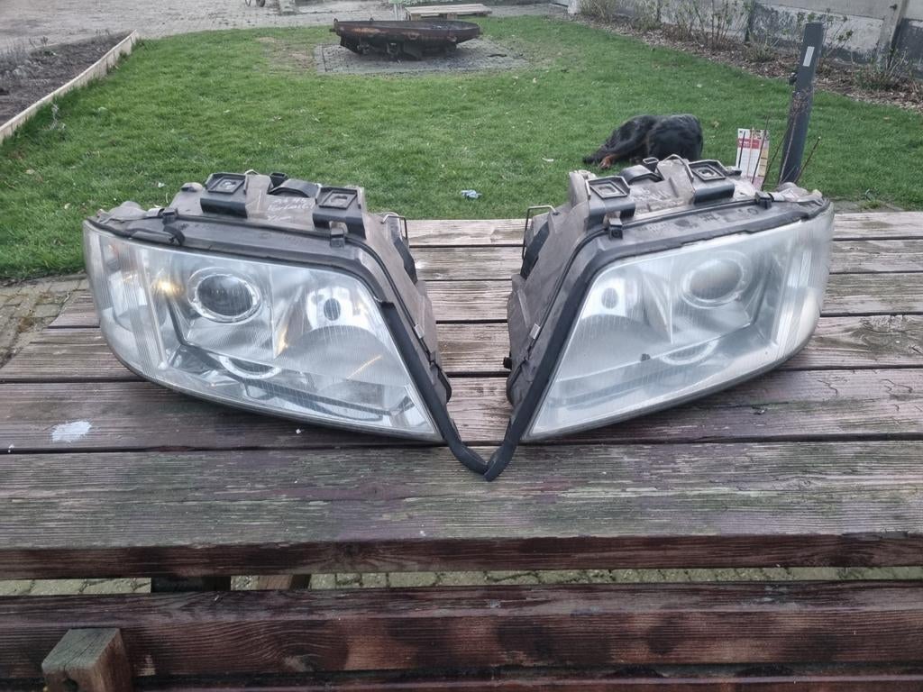 Koplampen Audi a6 C5 xenon, Auto-onderdelen, Ophalen of Verzenden, Gebruikt, Audi
