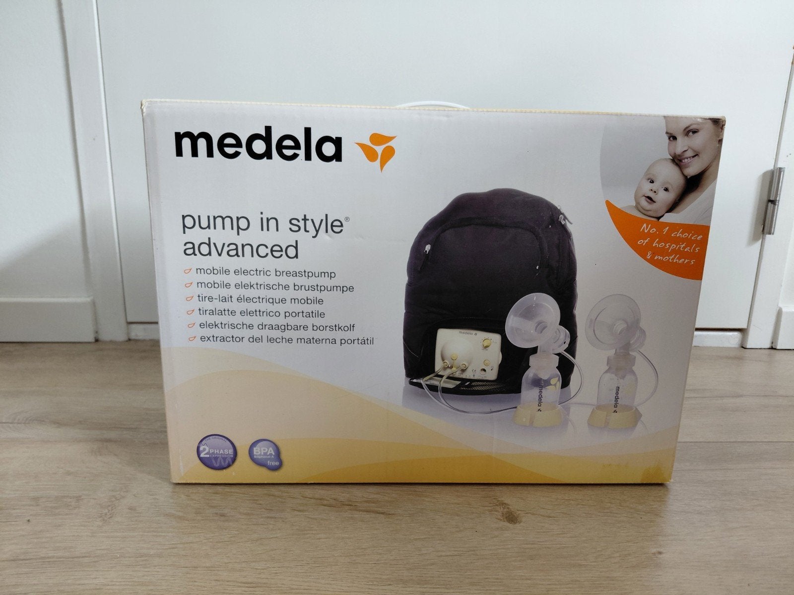 Medela borstkolf - pump in style advanced, Ophalen, Gebruikt