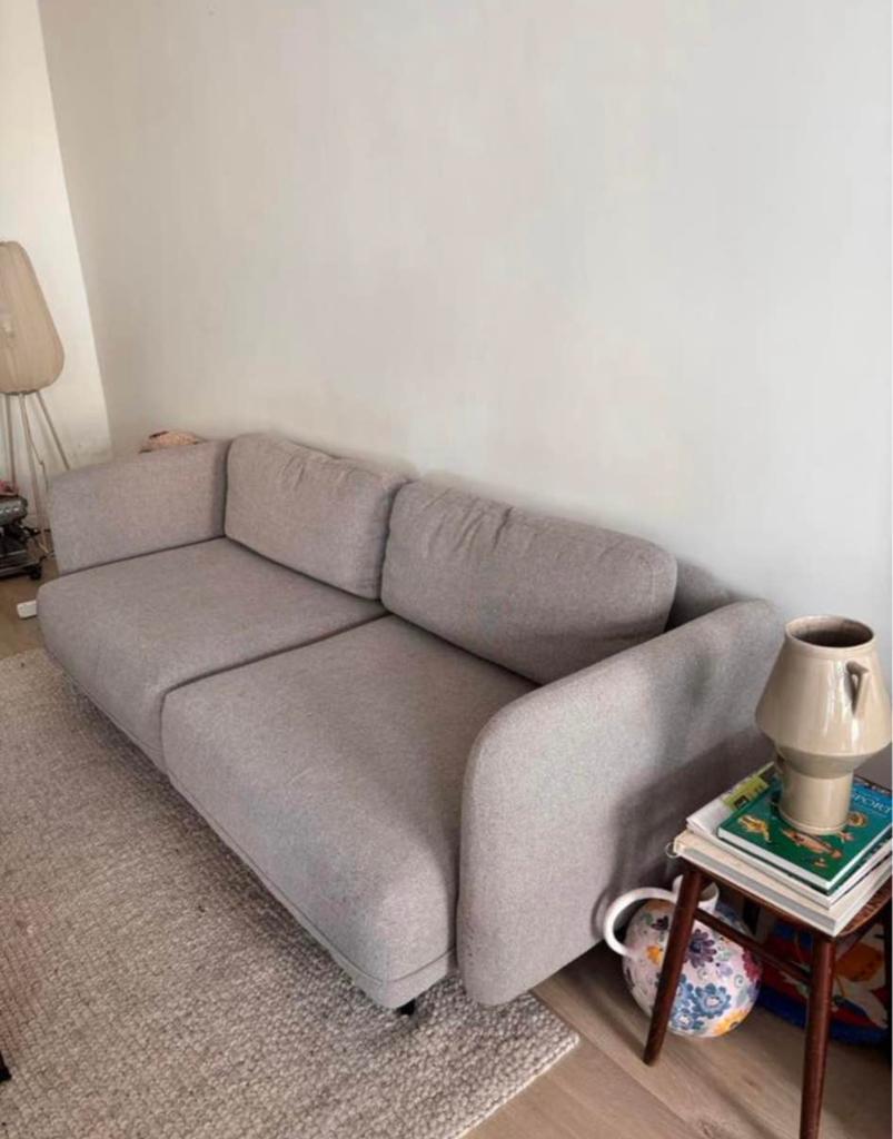 Sofa Company modulaire bank couch deens vetsak fest, Ophalen, Gebruikt, Mid century deens art deco vintage