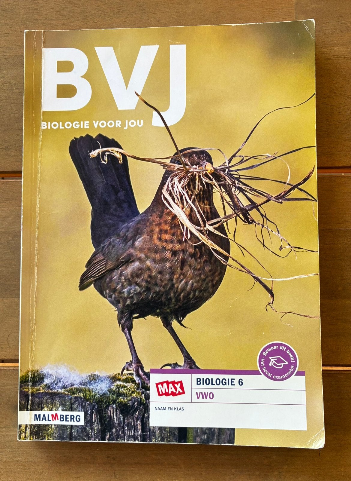 GEBRUIKT Biologie voor jou BVJ VWO 6, Ophalen of Verzenden, Gelezen, VWO, Biologie