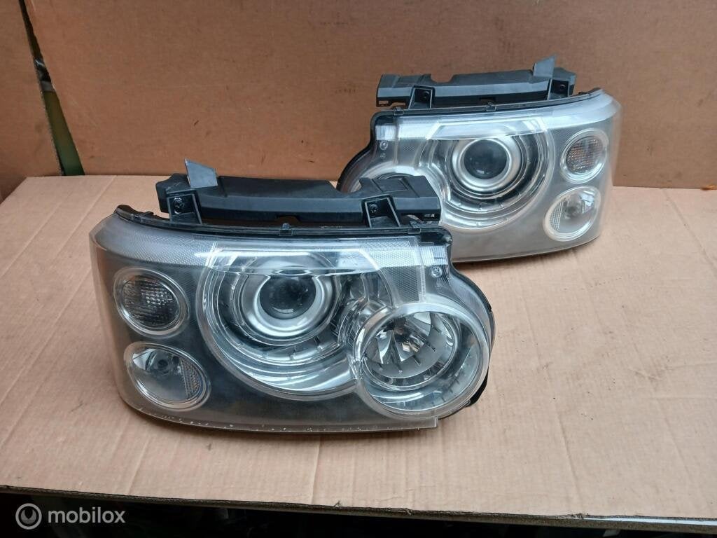Koplamp Range Rover L322 Vogue AFS Lamp 2005 2009 Koplampen, Land Rover, Ophalen of Verzenden, Gebruikt, Land Rover