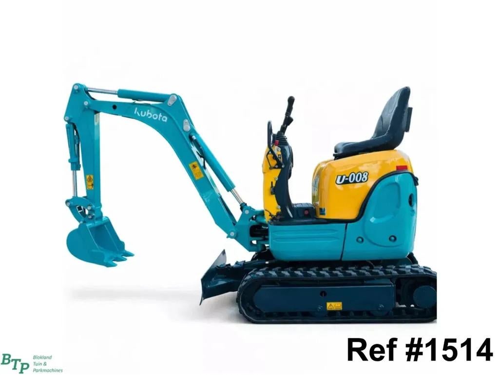 Kubota IHI gebruikte minigraver k005 k-005 u-008 u008 7js, Zakelijke goederen, Graafmachine