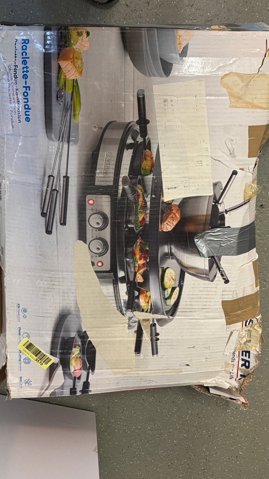Fondue nieuw, Witgoed en Apparatuur, Gourmetstellen, Ophalen, Nieuw, 4 t/m 7 personen