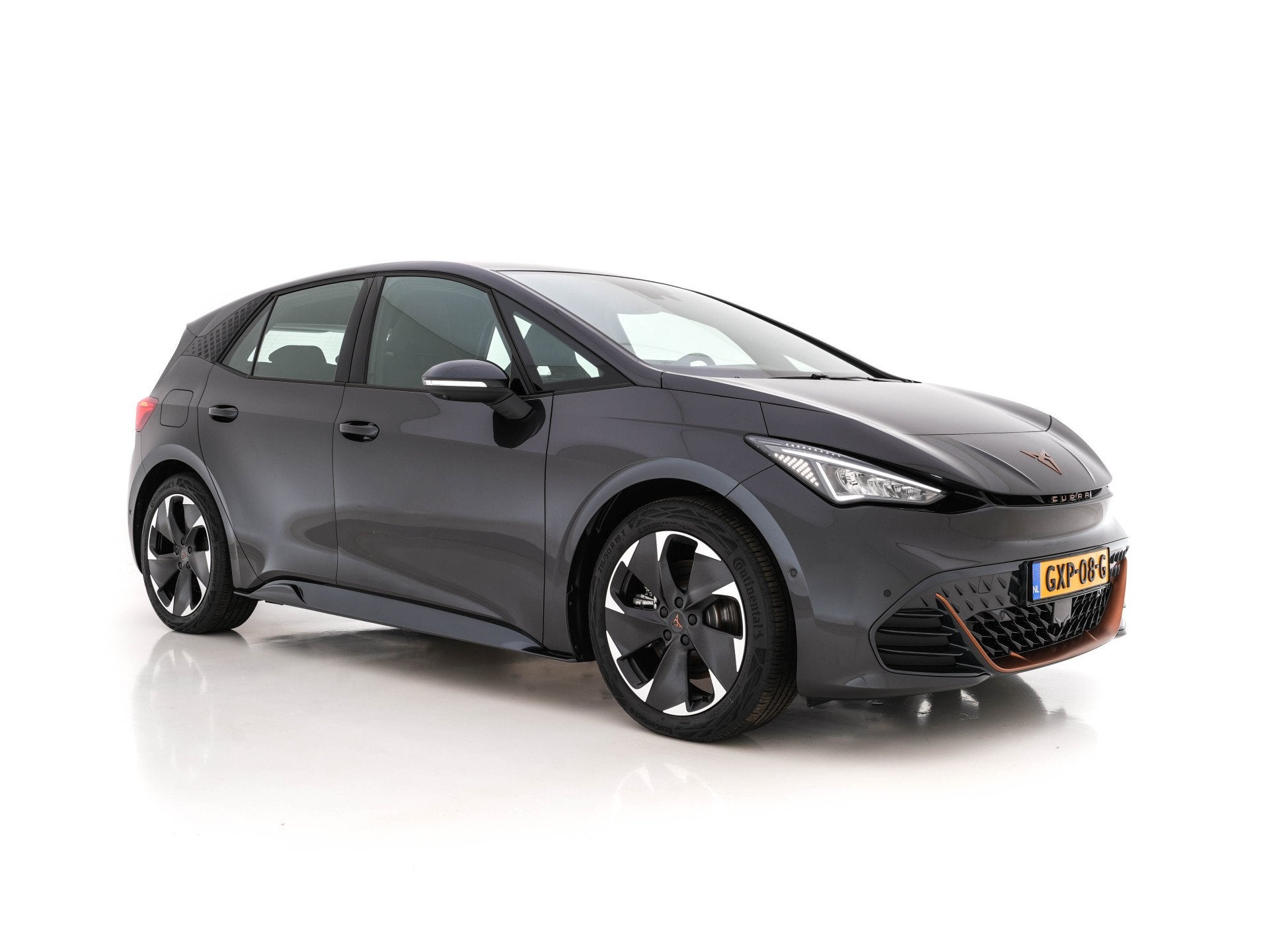CUPRA Born Adrenaline 62 kWh [ 3-Fase-11kW ] {SOH-95%} (INCL, Auto's, Cupra, Automaat, Gebruikt, Zwart, 1738 kg