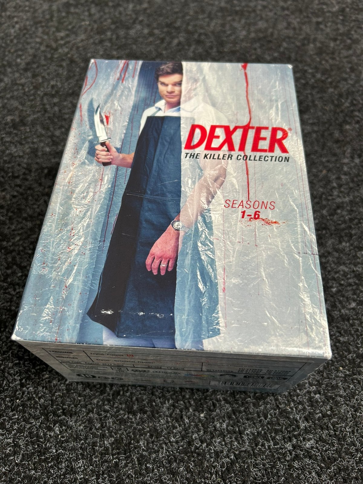 Dexter killer collection seizoen 1 t/m 6 dvd box, Cd's en Dvd's, Dvd's | Tv en Series, Vanaf 12 jaar, Ophalen of Verzenden, Gebruikt
