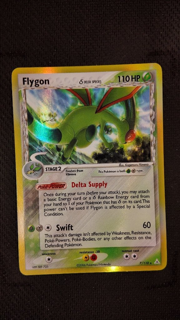 Flygon δ 1 7 Holon Phantoms | Pokemon kaart, Ophalen, Zo goed als nieuw, Losse kaart, Foil