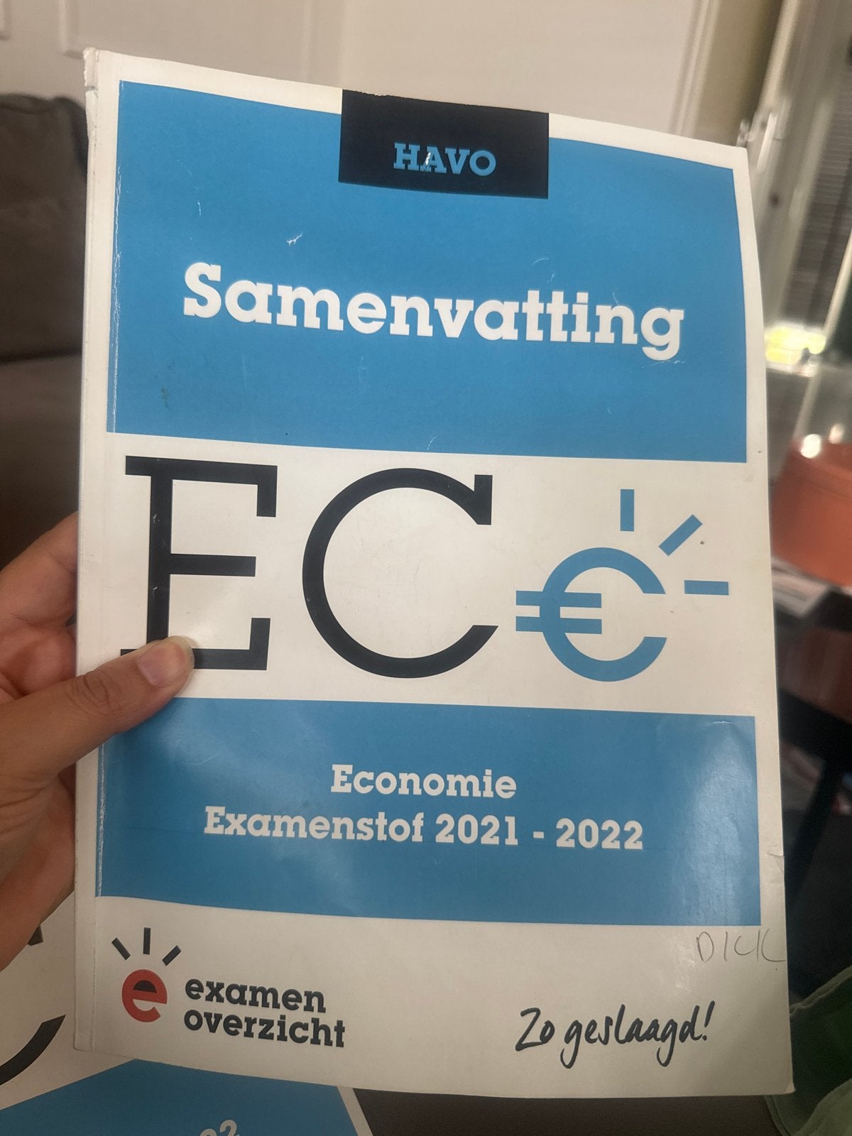 Economie Examenboeken 5 havo - Samenvatting & Oefenboek, Ophalen of Verzenden, Gamma, Zo goed als nieuw, Overige niveaus