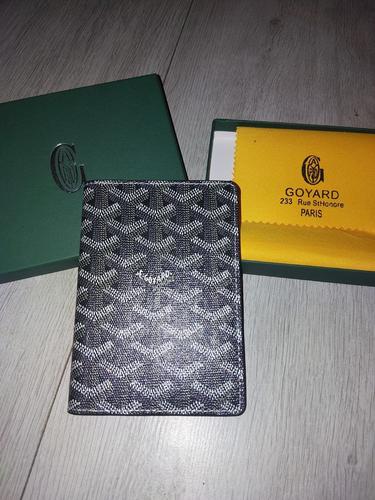 Goyard portnomee gloed nieuw, Ophalen of Verzenden, Nieuw, Zwart