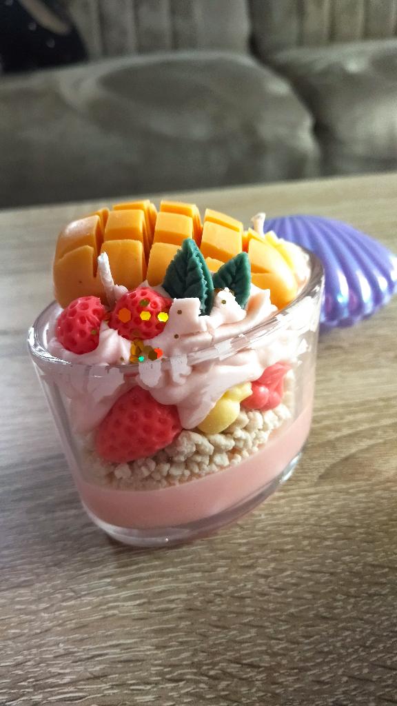 dessert kaars, Overige materialen, Overige kleuren, Nieuw, Ophalen of Verzenden