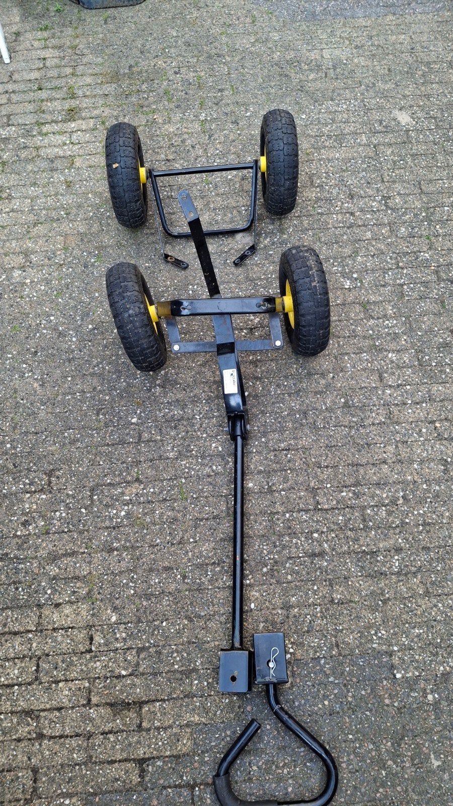 Wielen voor kar, Ophalen