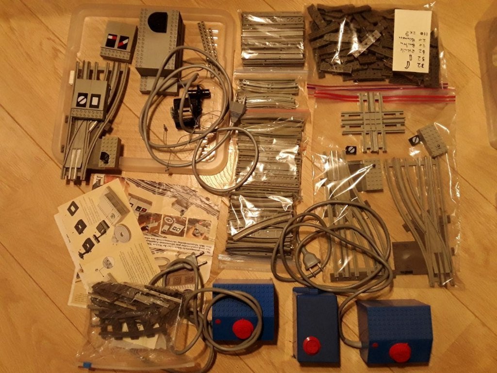 lego trein 12v onderdelen, Kinderen en Baby's, Gebruikt, Lego, Overige typen, Ophalen of Verzenden