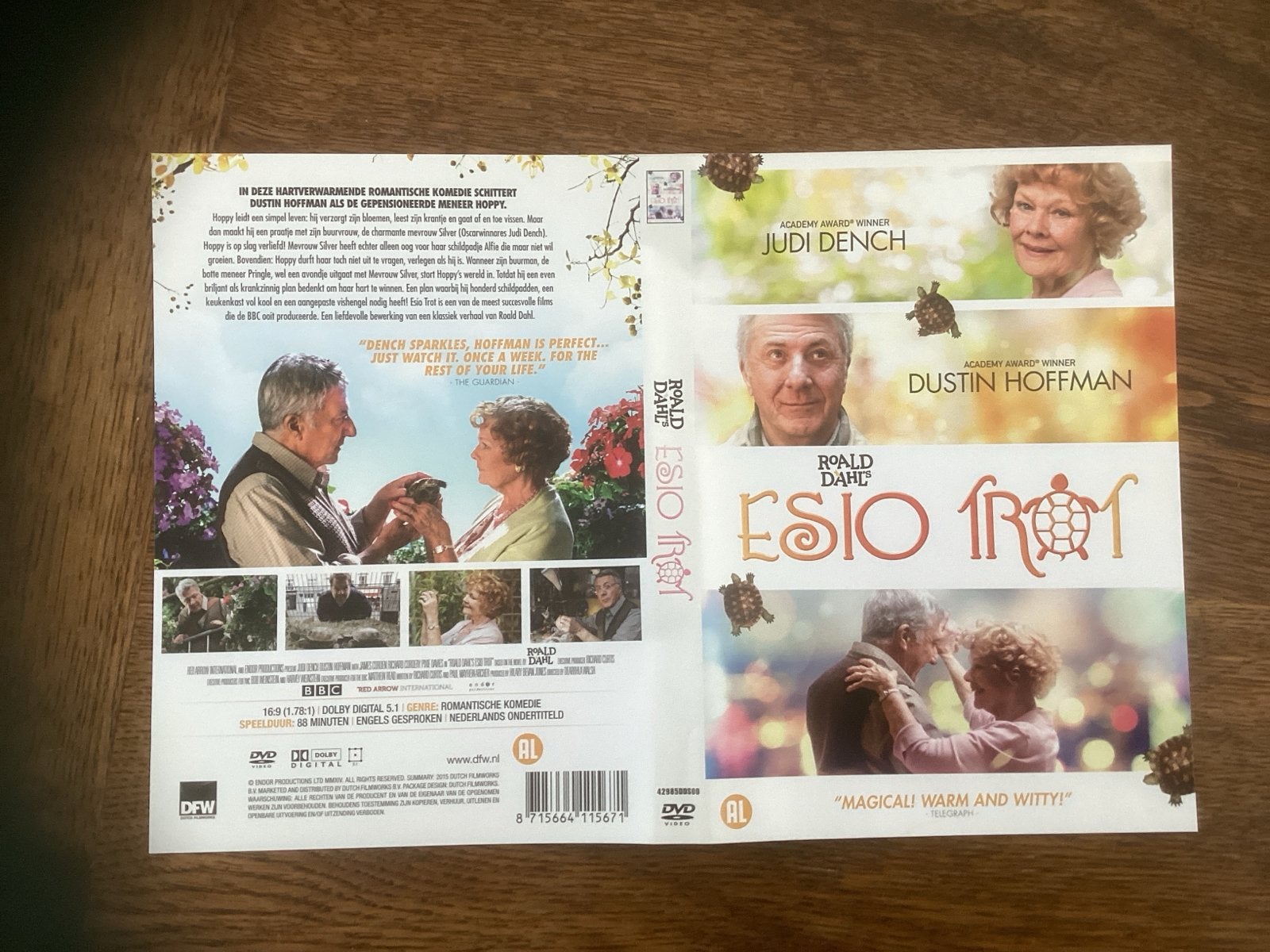 Roald Dahl's Esio Trot DVD - Romantische Komedie, Cd's en Dvd's, Alle leeftijden, Ophalen of Verzenden, Zo goed als nieuw, Romantische komedie