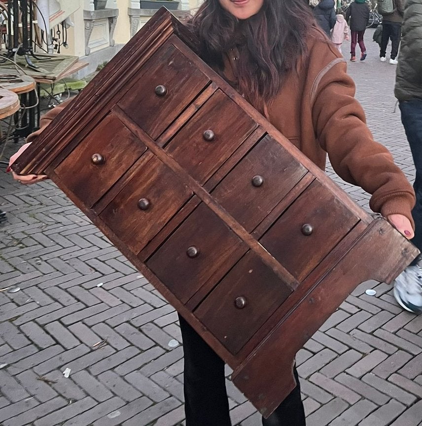 bedside table/cabinet with drawers, Ophalen, 25 tot 50 cm, 50 tot 100 cm, Minder dan 100 cm